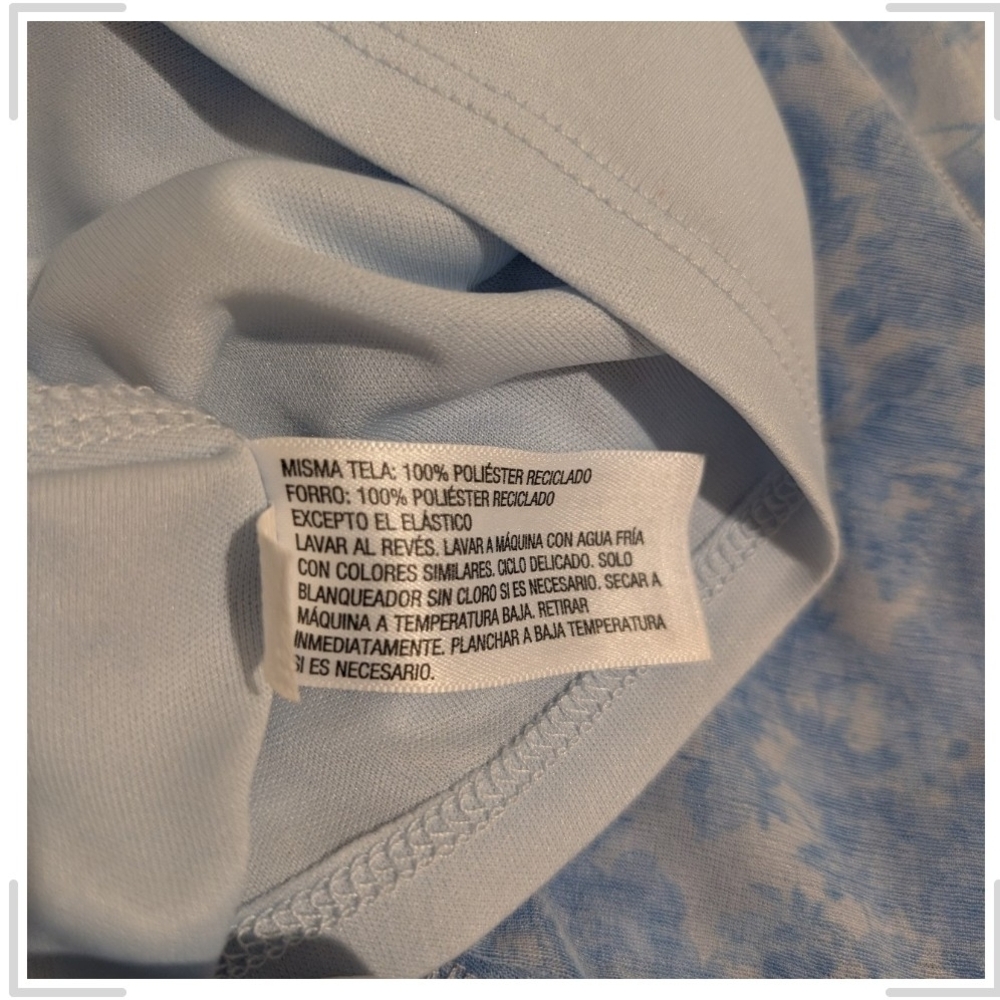 Wild Fable Light Blue Smocked Top - Picture 5 of 6